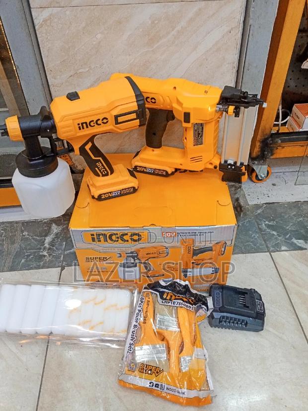Cordless Nail Gun/Spray Gun