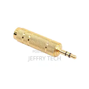 3.5mm to 6.5mm for Speaker Guitar Pure Copper 6.5mm Male To