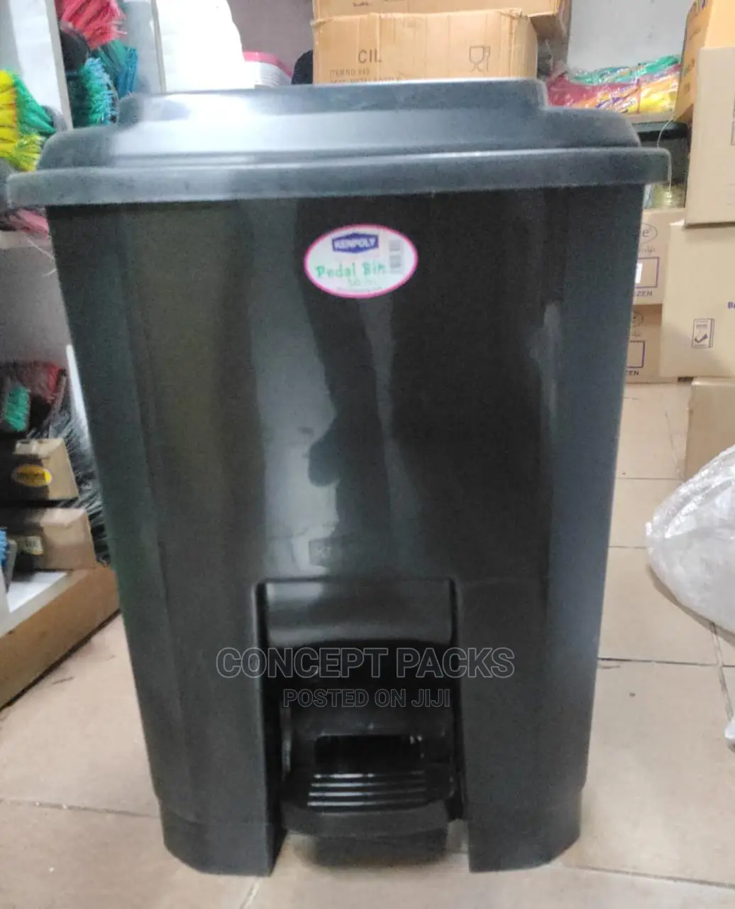 50L Kenpoly Pedal Bin.