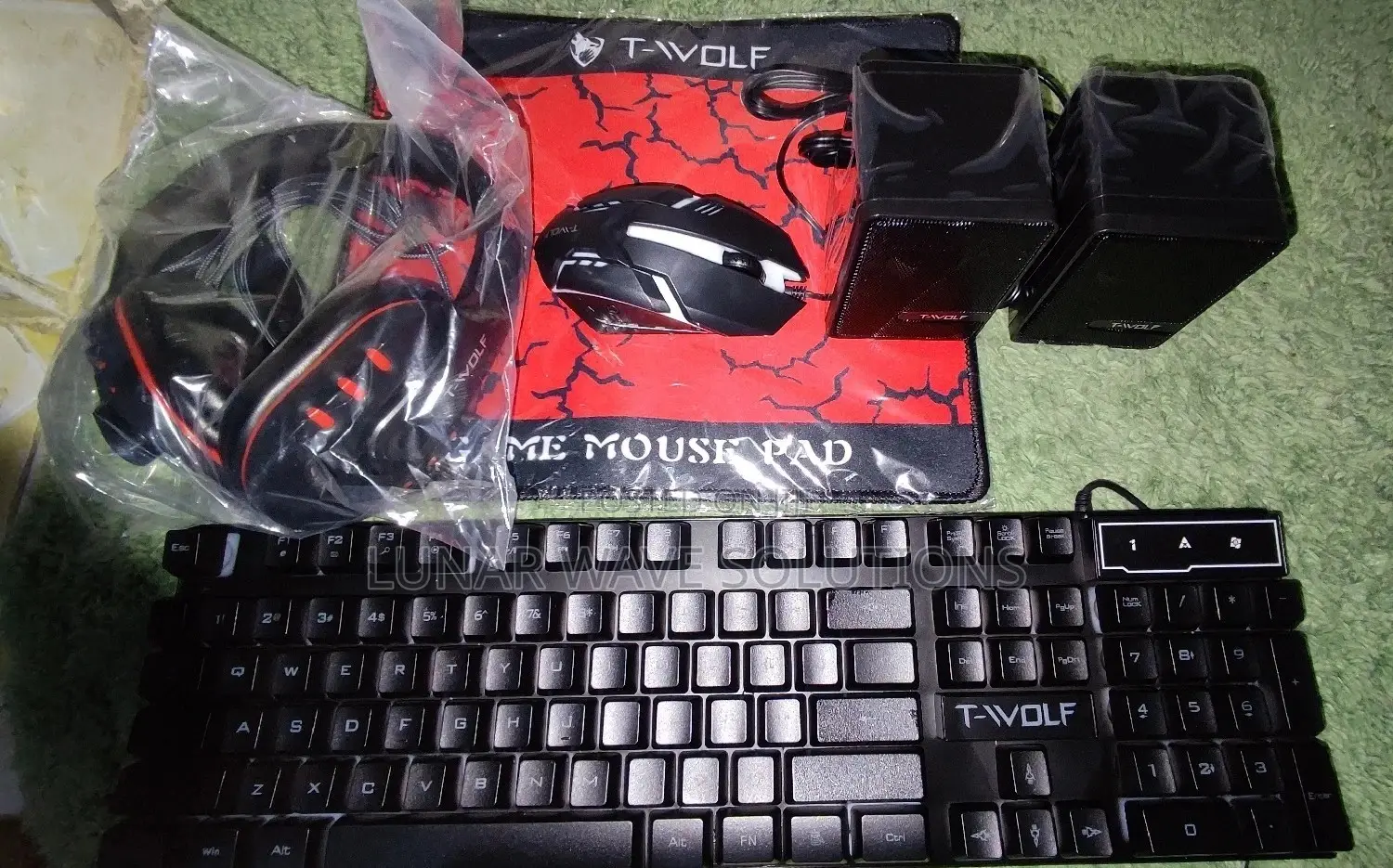 Gaming Keyboard Combo 5 in 1