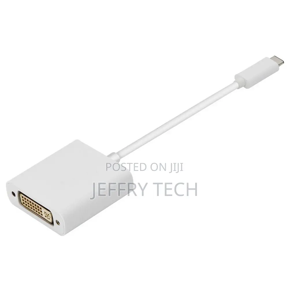 USB-C USB 3.1 Type-C to DVI Video Converter HDTV Adapter