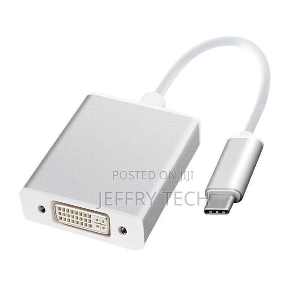 USB C 3.1 Type-C to DVI Adapter 1080p Video Converter Cable