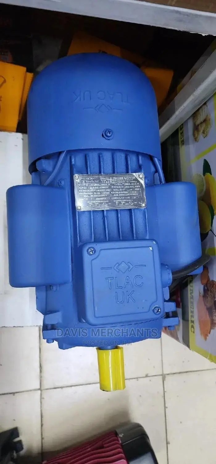 Tlac 3hp Power Motor Single Phase With Pulley in Nairobi Central Manufacturing Equipment