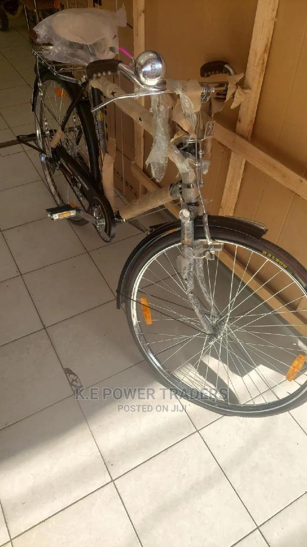 Reflective Black Adult Luggage Bicycle - main view