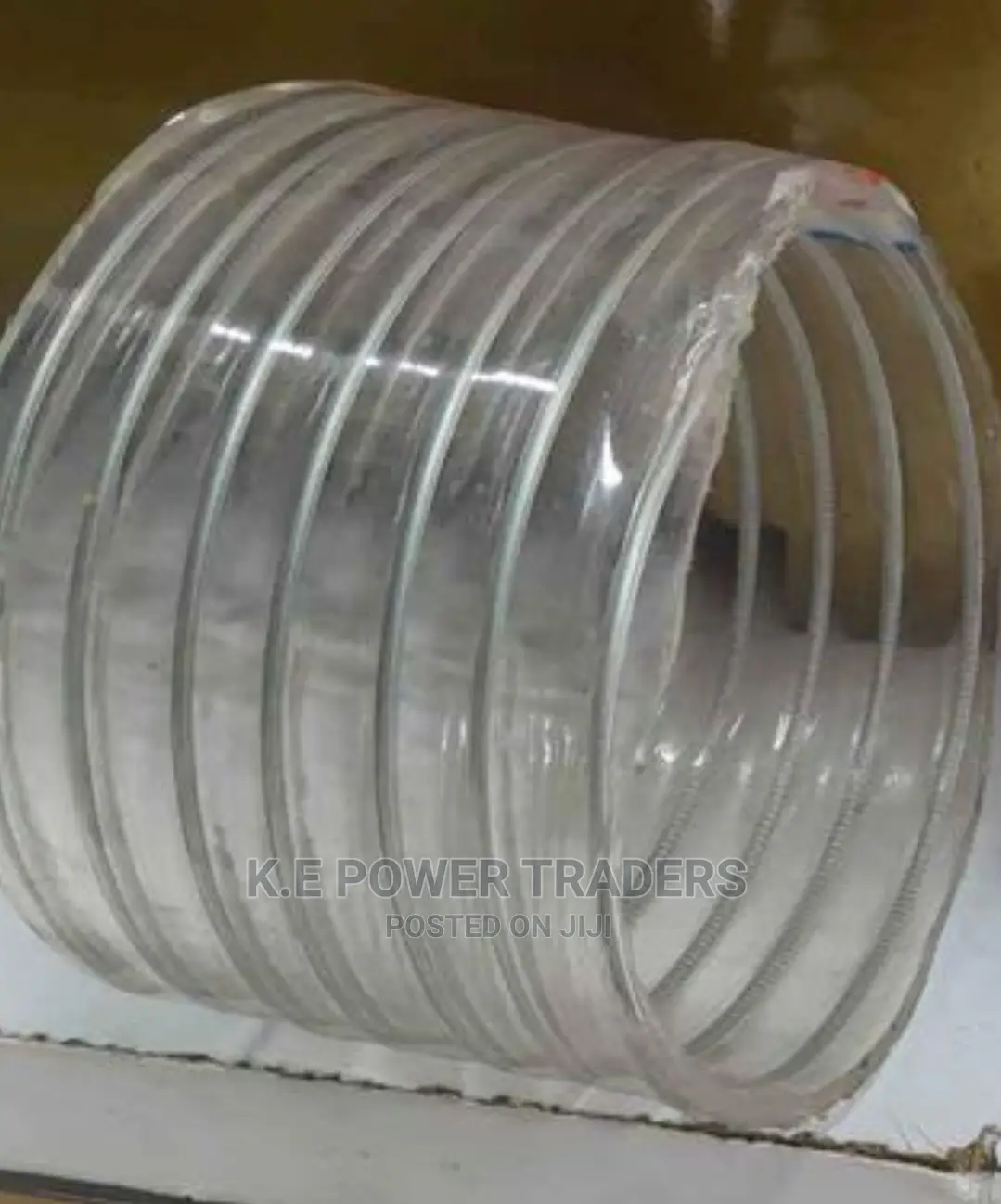 Clear Metal Wire Suction Pipes