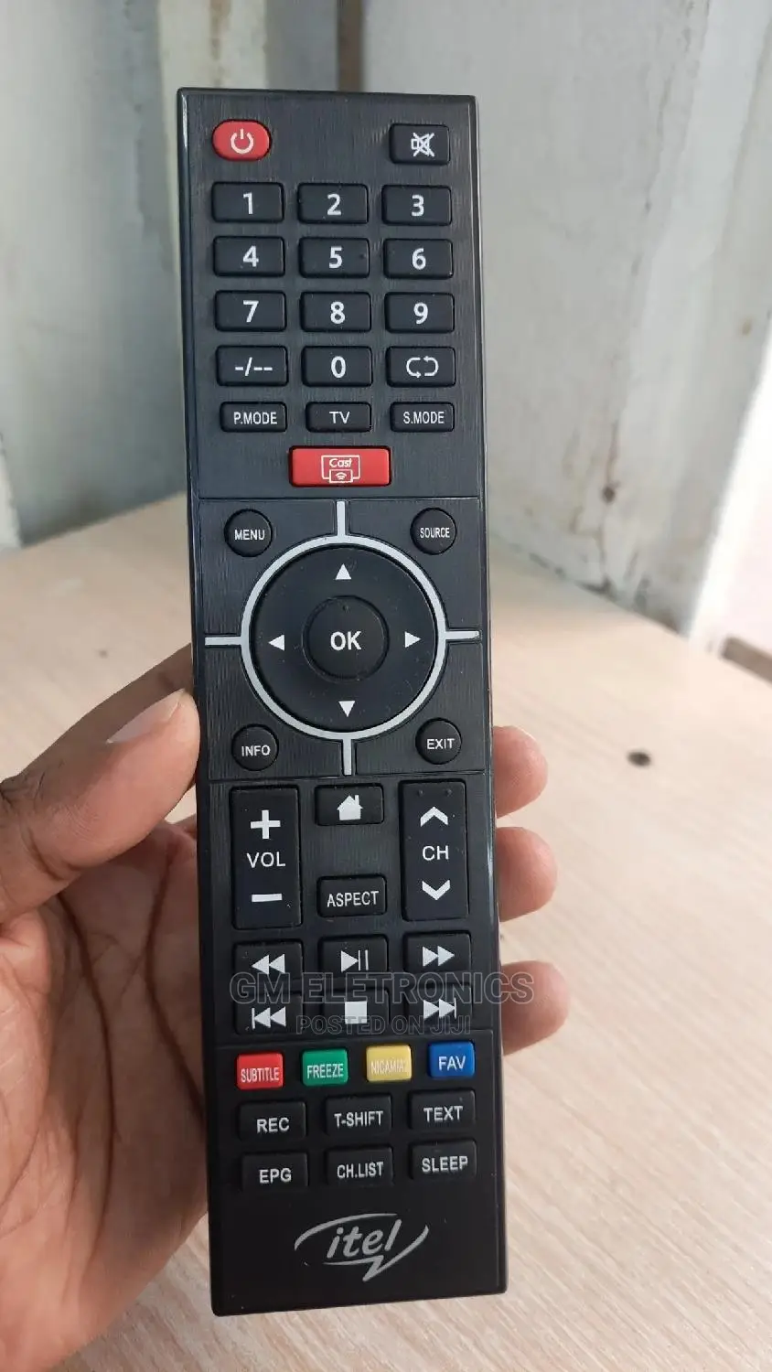 New Itel Smart Tv Replacement Remote.