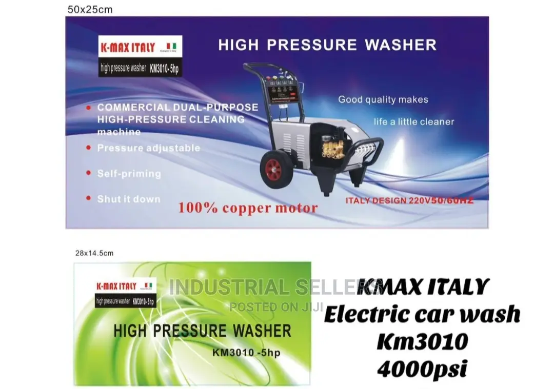 High Pressure Affordable Electric Car Wash Machine in Nairobi Central