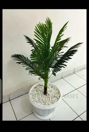 Artificial Tree Palm Vase