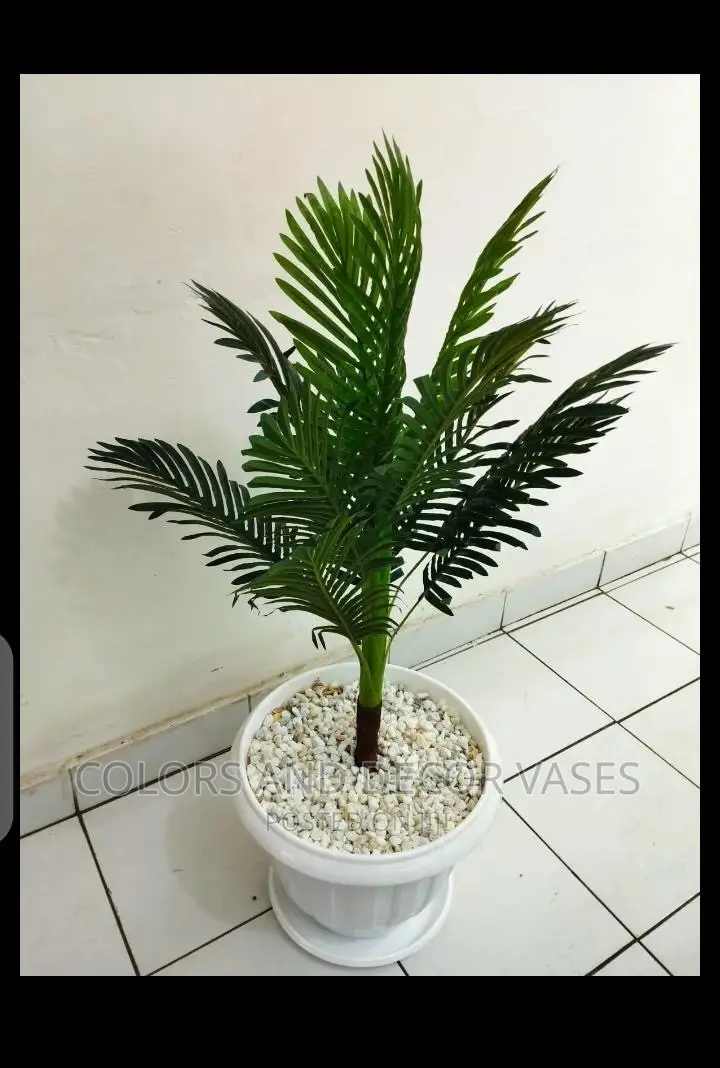 Artificial Tree Palm Vase