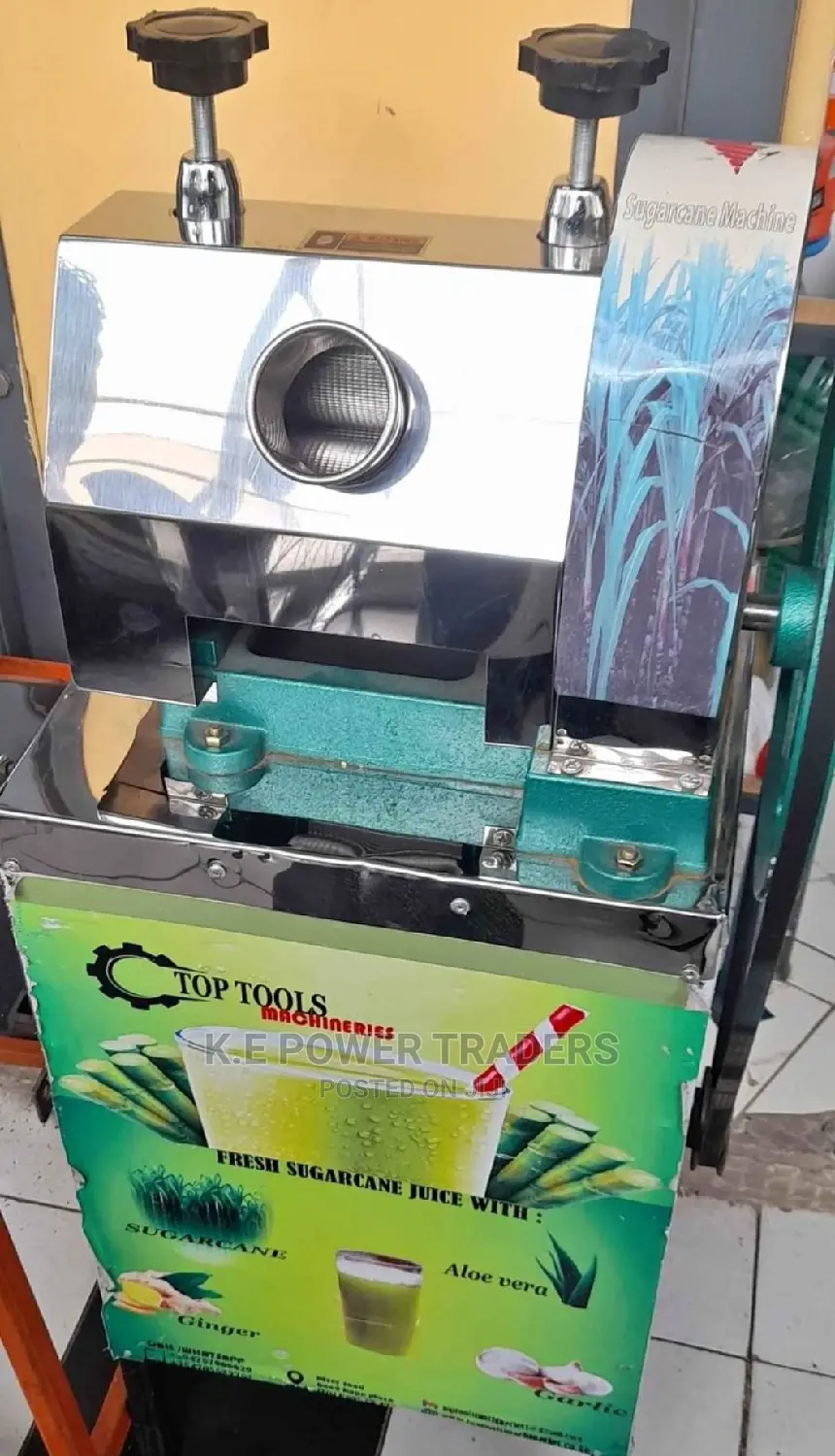 Ideal Crushing Motorised Sugarcane Juicer