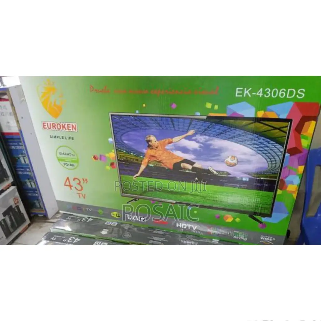 Euroken 43" Inches Smart Android Tv