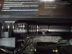 Powerstyle Rechargeable Waterproof Torch