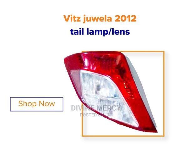 Tail Lens Lamp Lights Vitz Juwela 2012