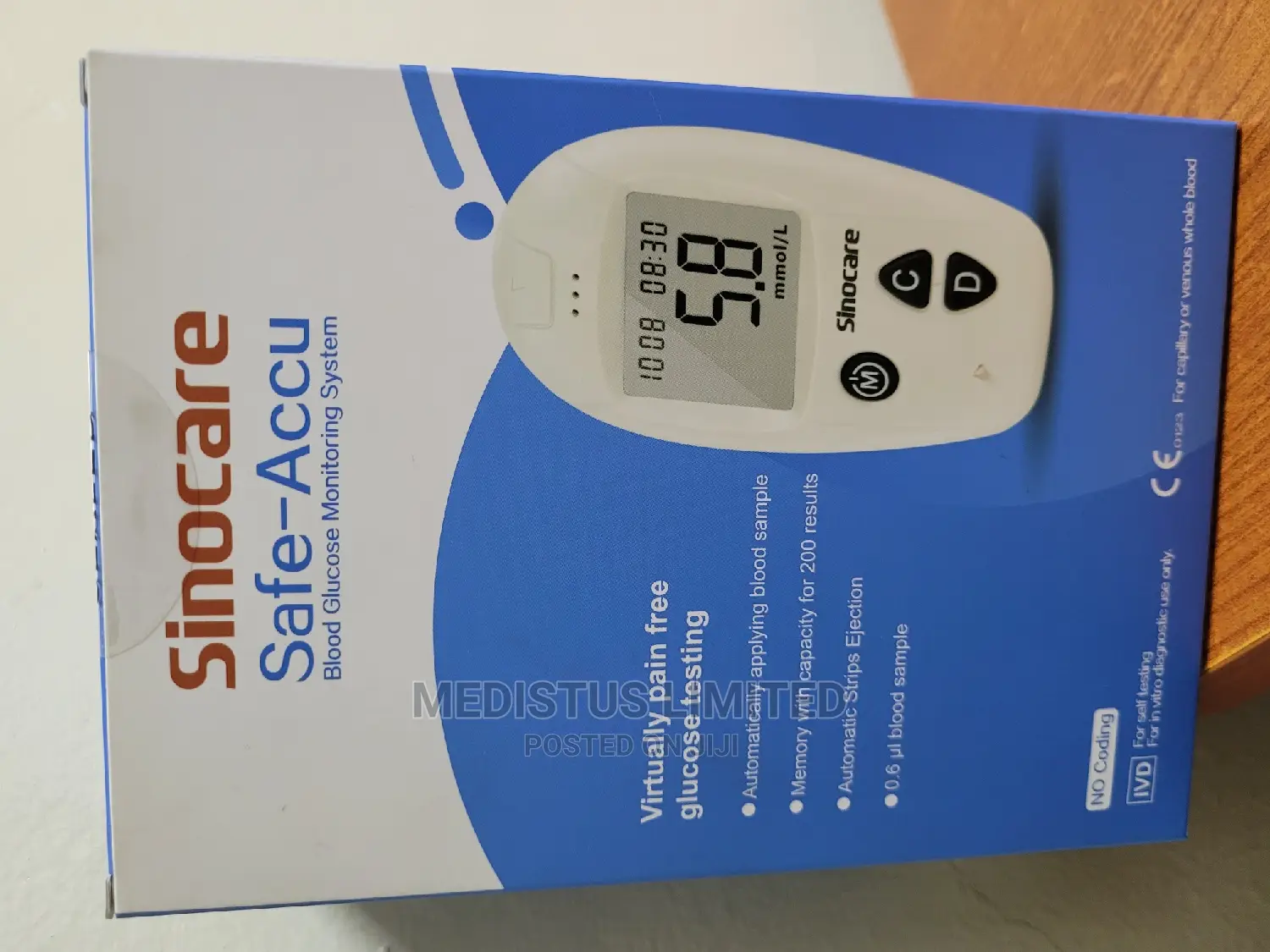 Glucometer{Sinocare Safe Accu}