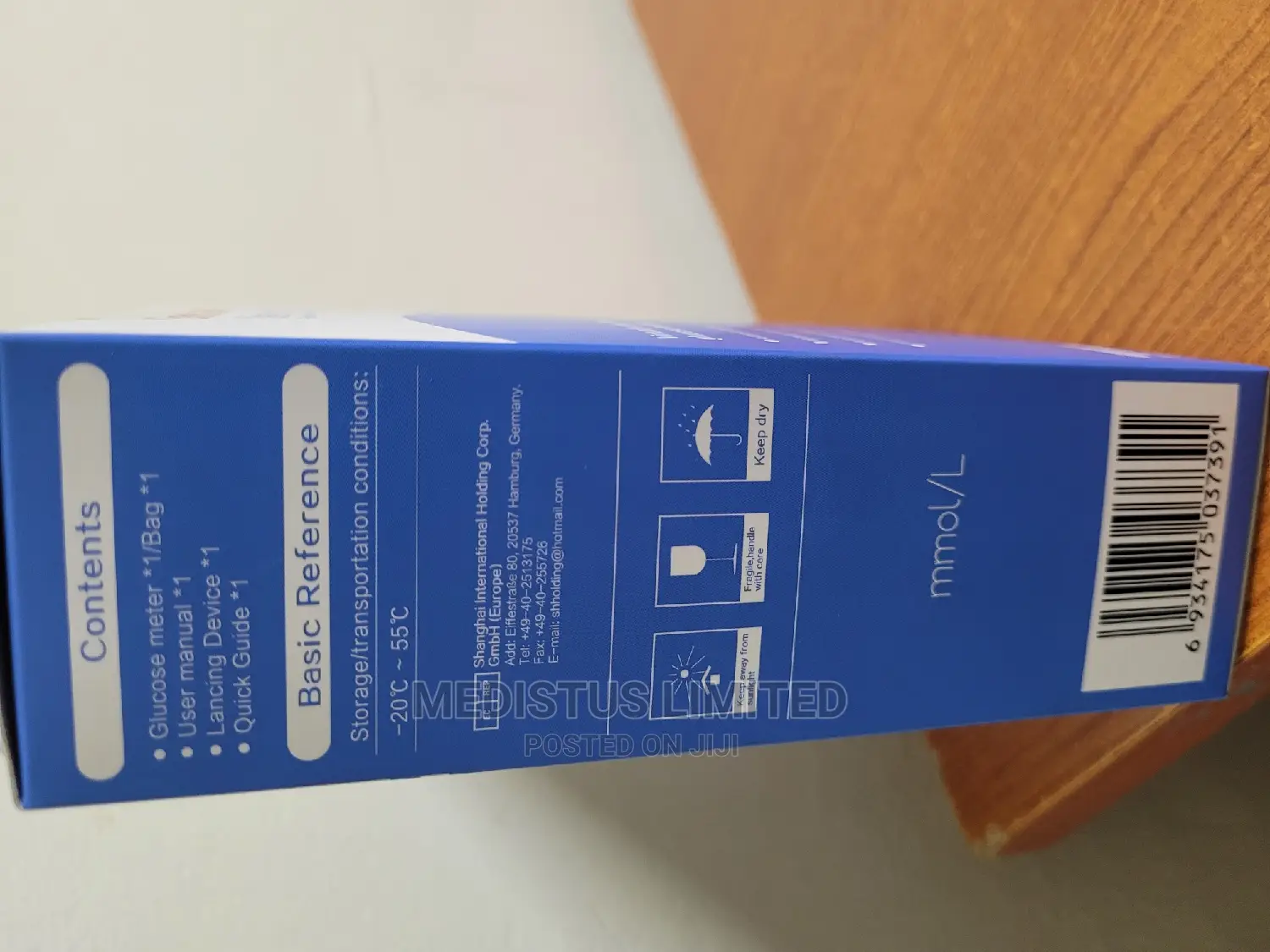 Glucometer{Sinocare Safe Accu}