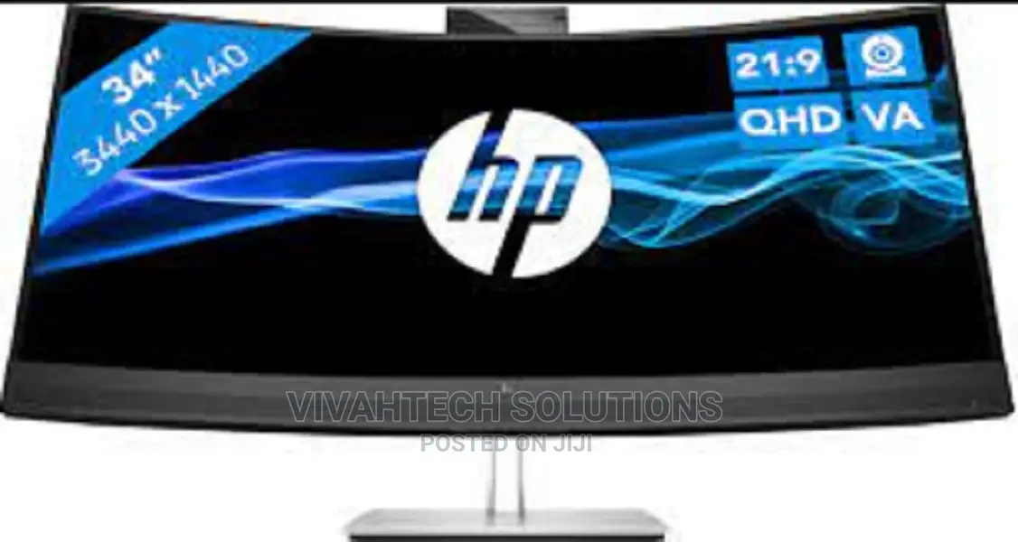 HP **M34d** 34" WQHD USB-C Curved Monitor
