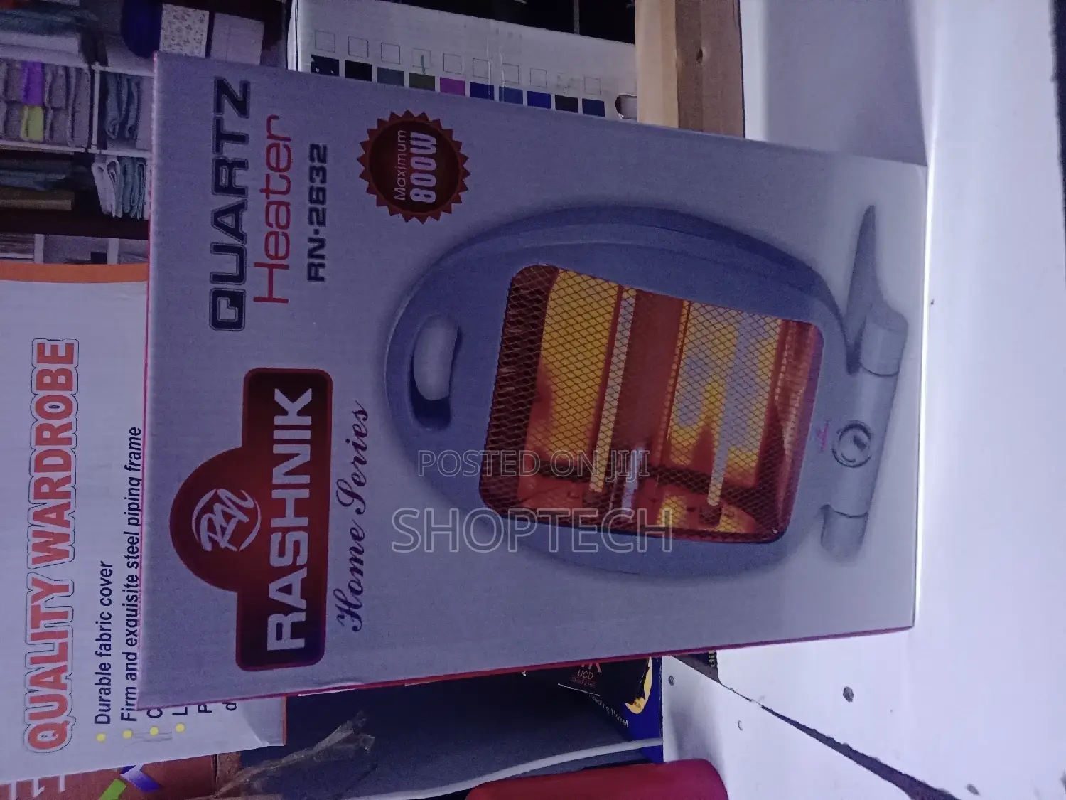 Rashnik Halogen Ceramic Quartz Space Room Heater