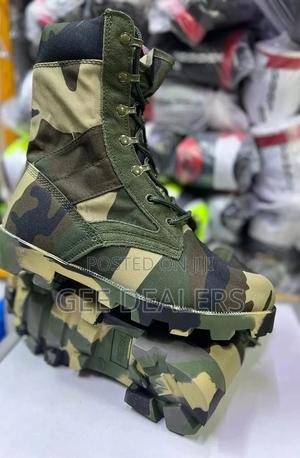Camouflage Tactical Military Boots - thumbnail 2