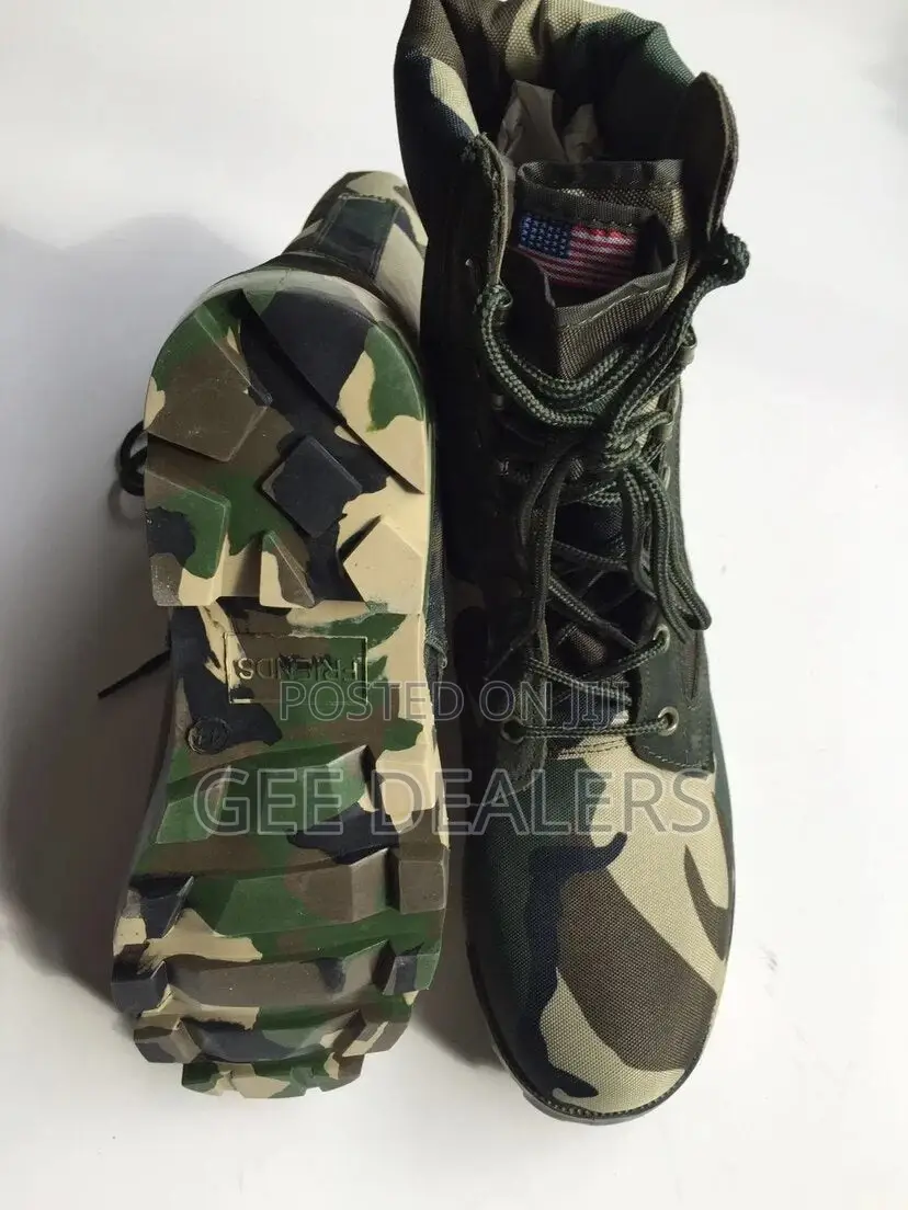 Camouflage Tactical Military Boots