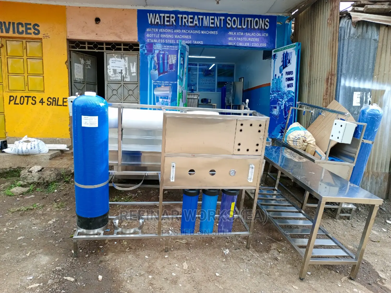 Water Treatment Solutions in Kenya - Vending Machines