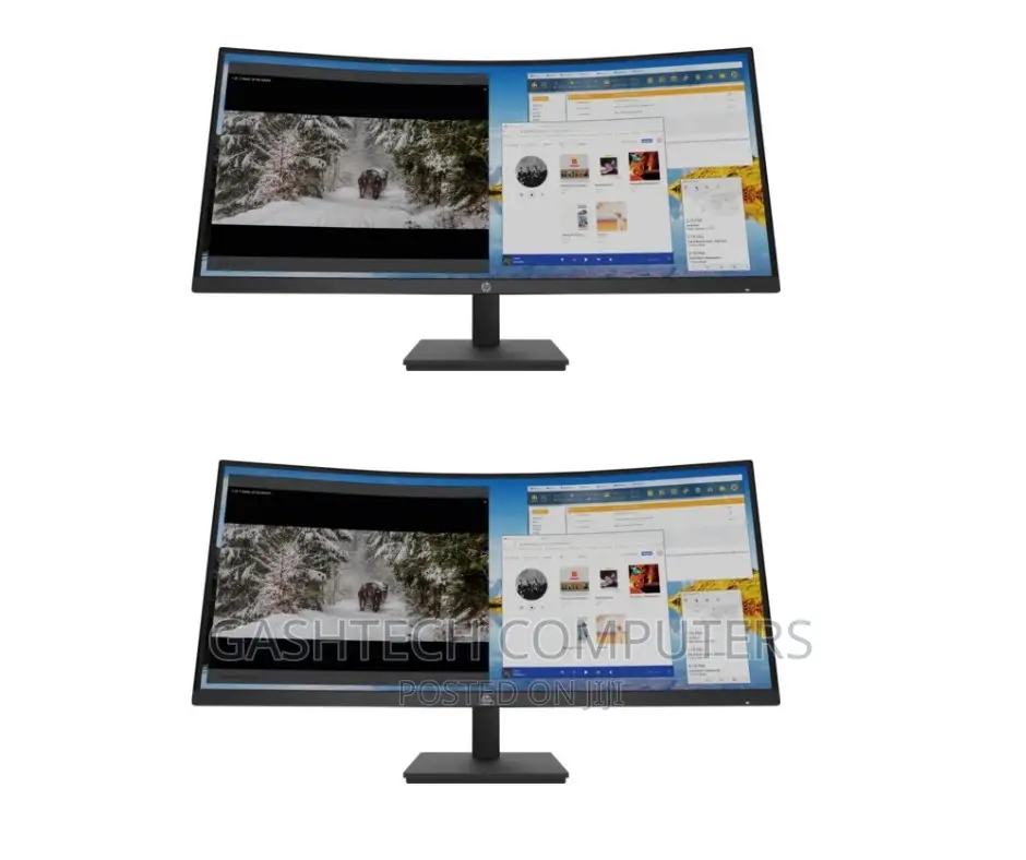 HP M34d 34" WQHD USB-C Curved Monitor,