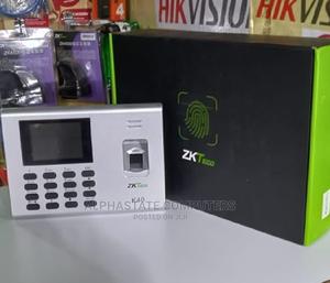 Zkteco Fingerprint K40 Time Attendance Biometric With Batter - thumbnail 2