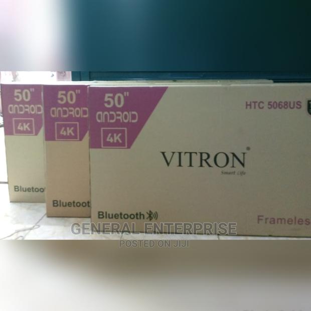 Vitron 50inches Smart Android Flameless With Bluetooth Tv - main view
