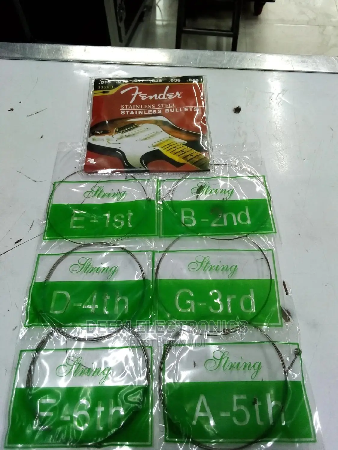 Strings Fender Set Electric