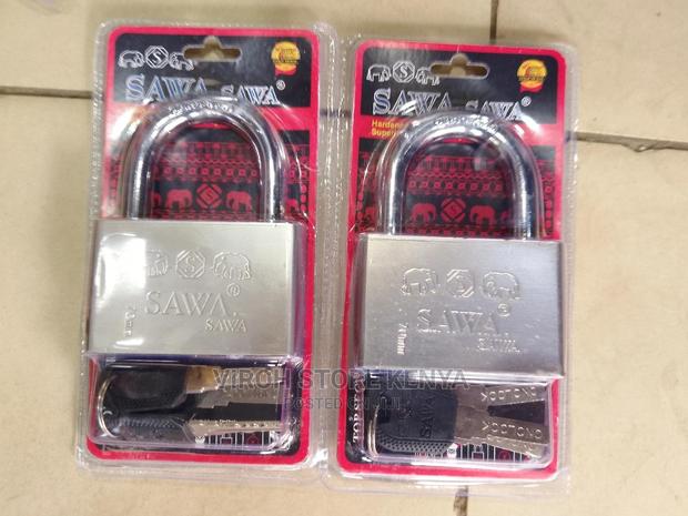 Sawa Sawa 70mm Padlock 2 Pieces Unique Key - thumbnail 2