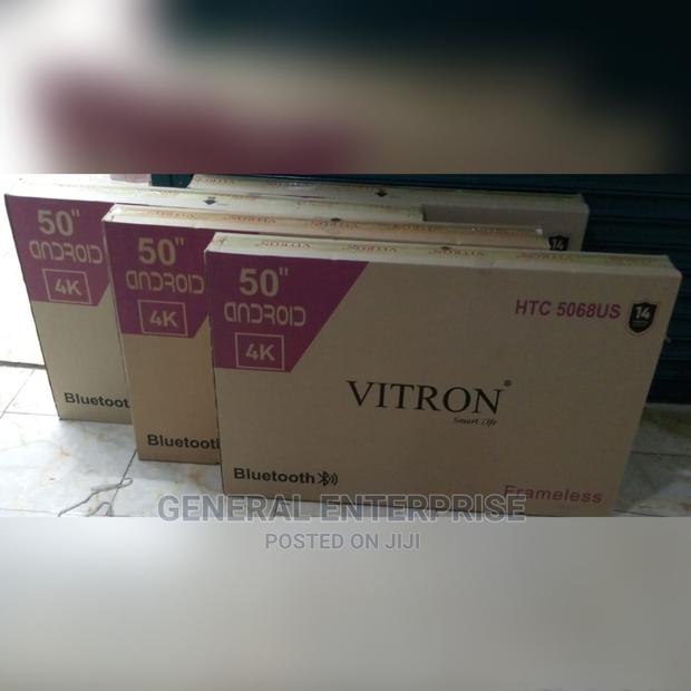 Vitron 50inches Smart Android Flameless With Bluetooth Tv - thumbnail 3