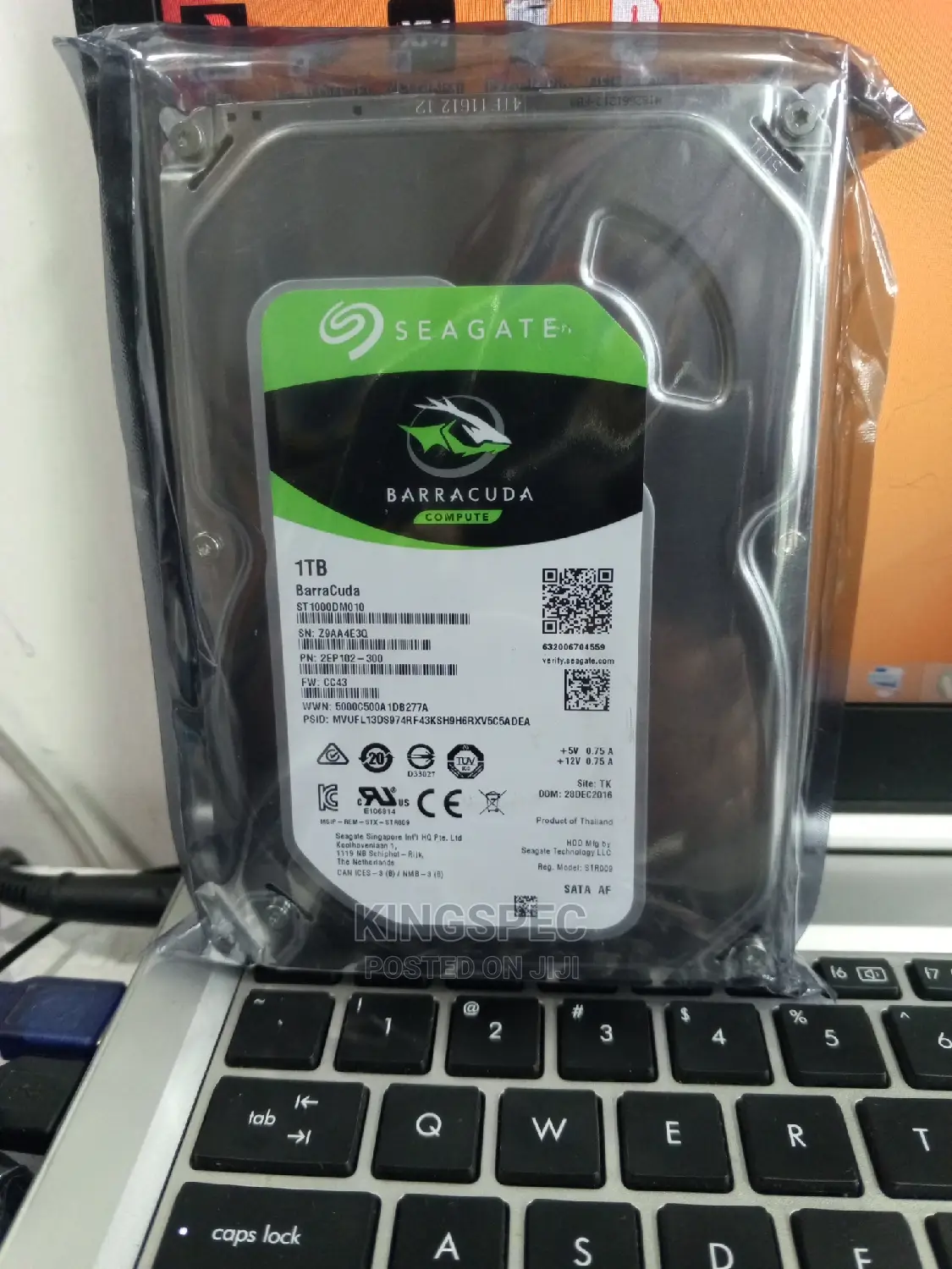 Seagate Barracuda Harddisk 1tb