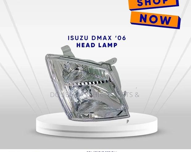 Headlamp Isuzu D-Max 2006 - main view