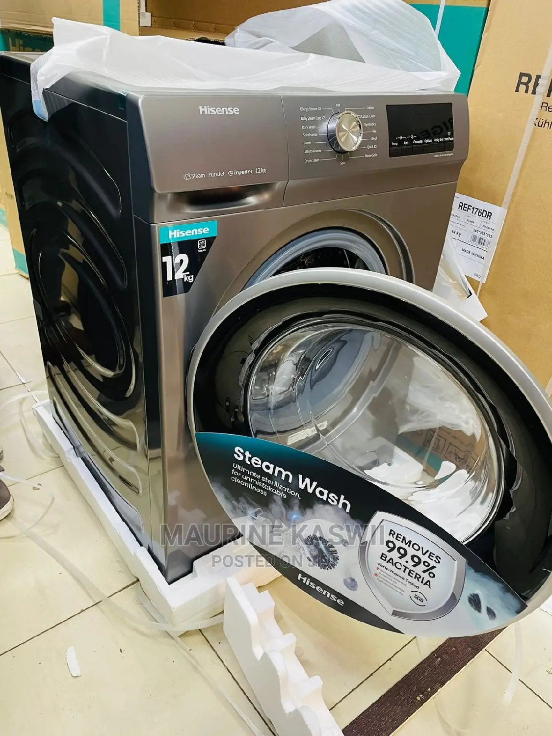Hisense 12 Kg Wash and Spin