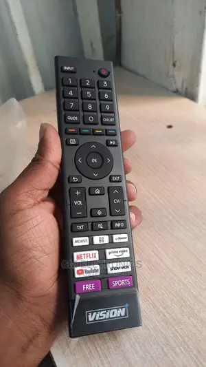 Vision+ Netflix, Youtube,Prime Video,Showmax Remote .