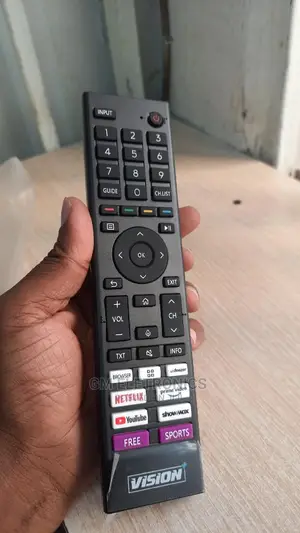 Vision+ Netflix, Youtube,Prime Video,Showmax Remote .