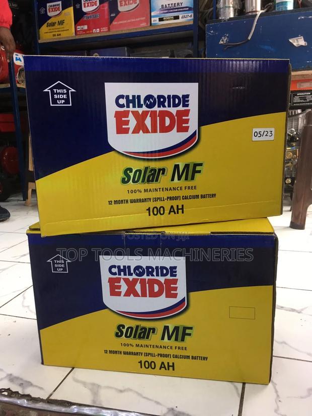 The Chloride Exide 12V 100ah Deep Cycle Gel Battery - main view