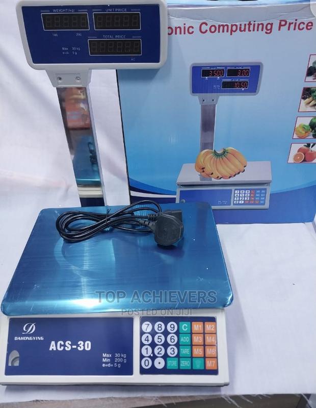 Electronic Price Computing Scale - main view