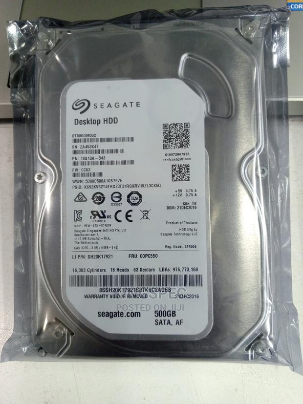 Seagate Desktop Hard Drive 500GB