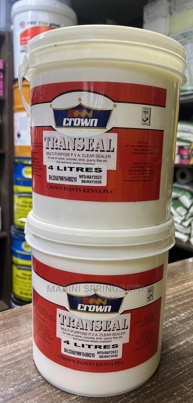 Crown Transeal Acrylic Clear Finish(4kgs) - thumbnail 2