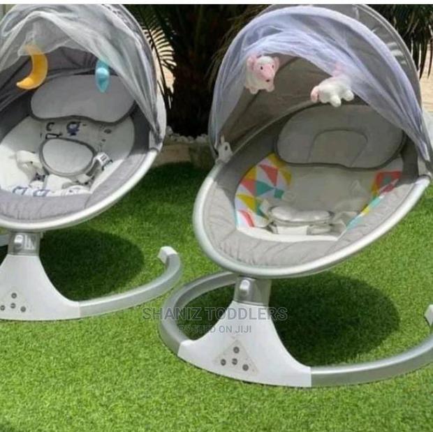 Electric Baby Swing - main view