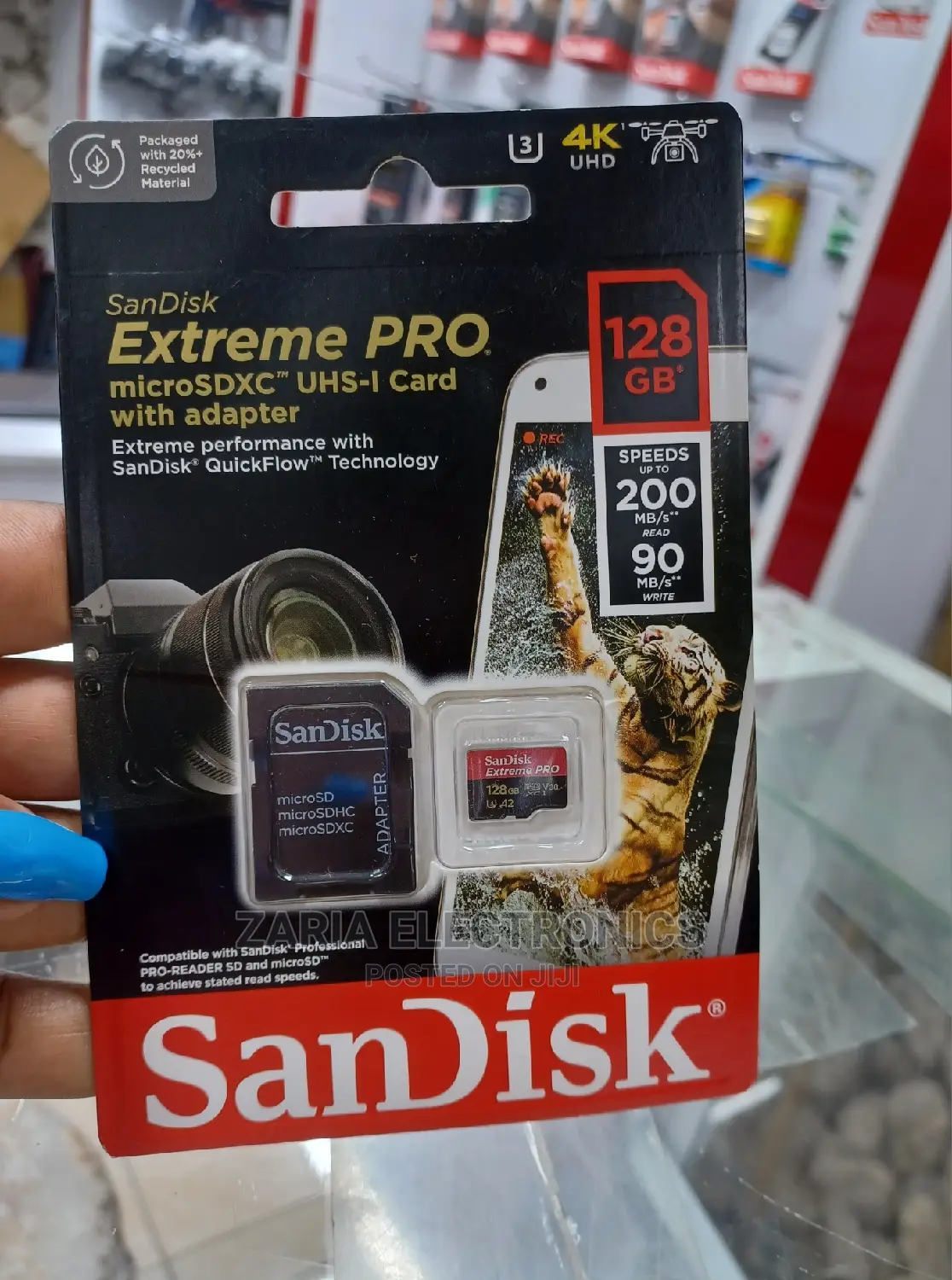 Micro 128gb Extreme Pro 200mbps Super Fast for Drones,Phone