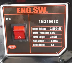Astramilano Petrol Generator 3.8kw Rope Start