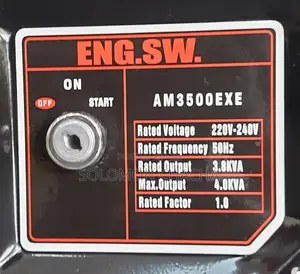 AM3500EXE Astramilano Petrol Generator 3.8kva Key Start