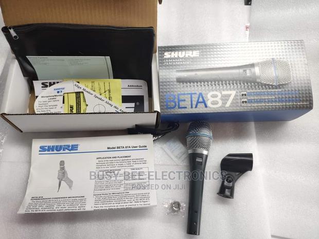 Beta 87 Shure Corded Microphone - main view