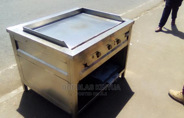 Stainless Steel Commercial Gas Griddle/ Hot Plate. - main view
