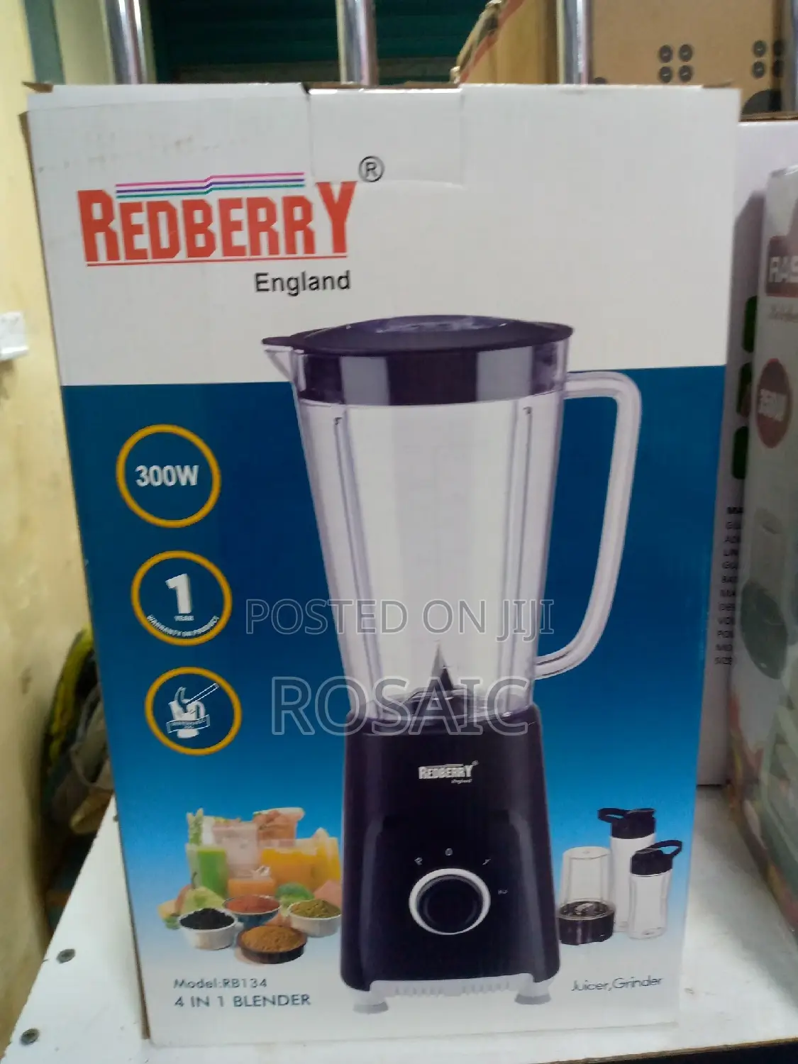 Redberry 4 in 1 Blender,