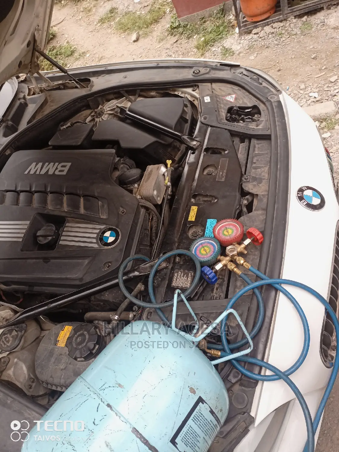 Car Air-Conditioning Refill and Service