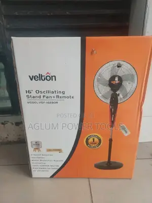 Stand Fan + Remote Control 16"
