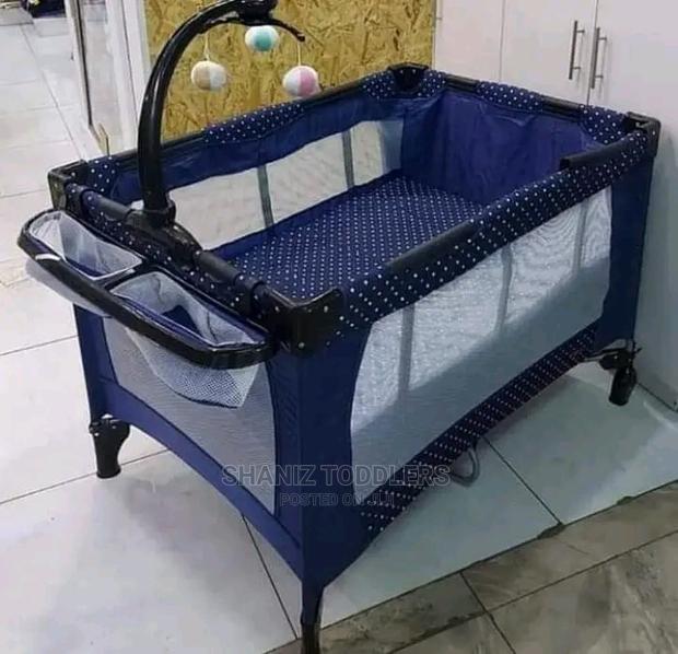 Kids Foldable Bed*Playpen*Travel Cot - main view