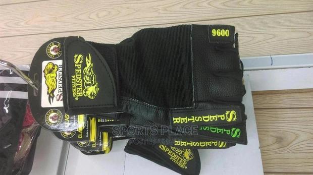 Leather Gym Gloves - main view